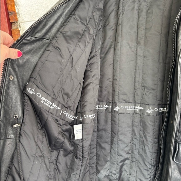 London Fog Black Military Field Jacket with Matte Finish - Picture 3 of 7